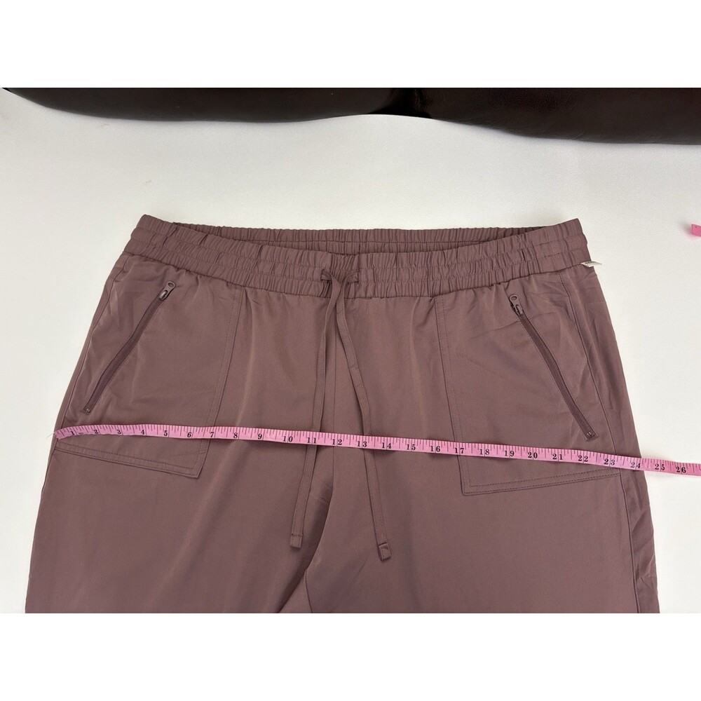 Magellan Outdoors Water Repellent Pants 1XL Purple Drawstring Waist Pockets - Picture 7 of 14